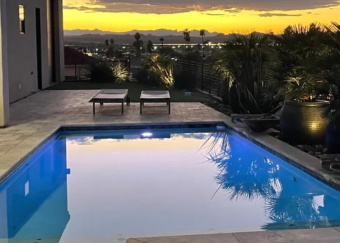 Ferienhaus Cypress House Modern Luxury-lake Views-pool-rv Boat Garage