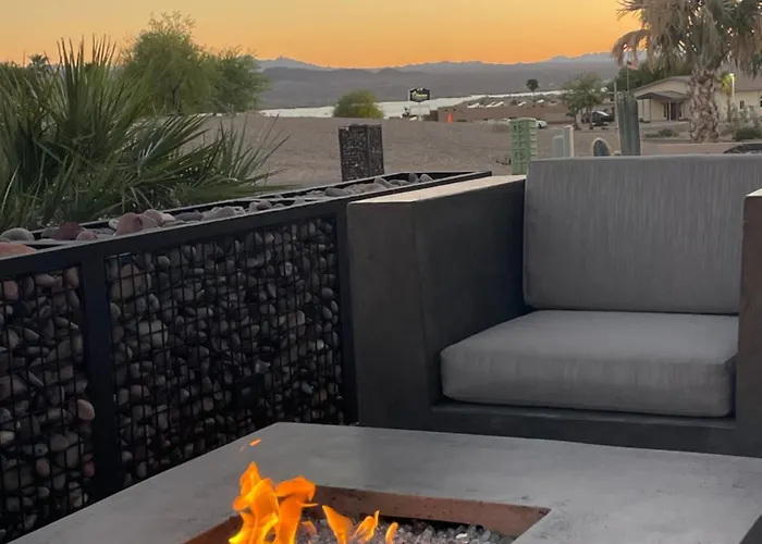 Ferienhaus Cypress House Modern Luxury-lake Views-pool-rv Boat Garage